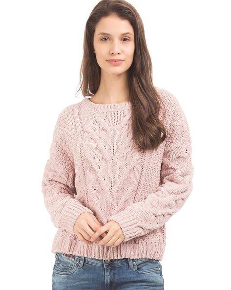 aeropostale pink sweater