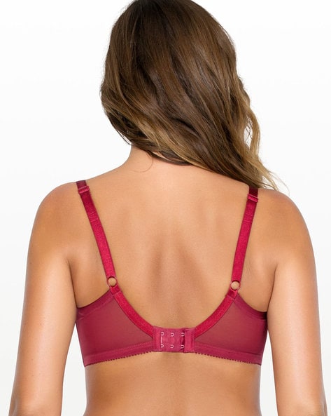 Cardi Underwired Push-Up Racerback Plunge Bra