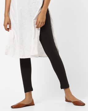 rangriti Women Cotton Leggings with Elasticated Waist-picture-34