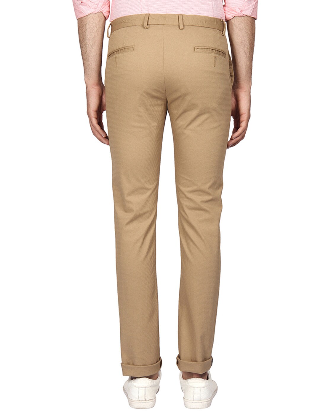 skinny khaki trousers