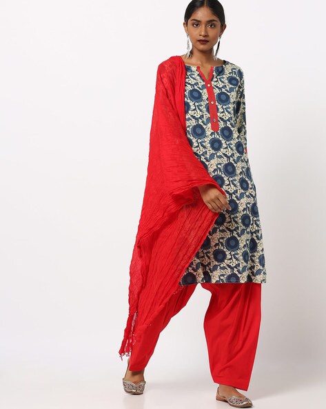 ajio patiala suit