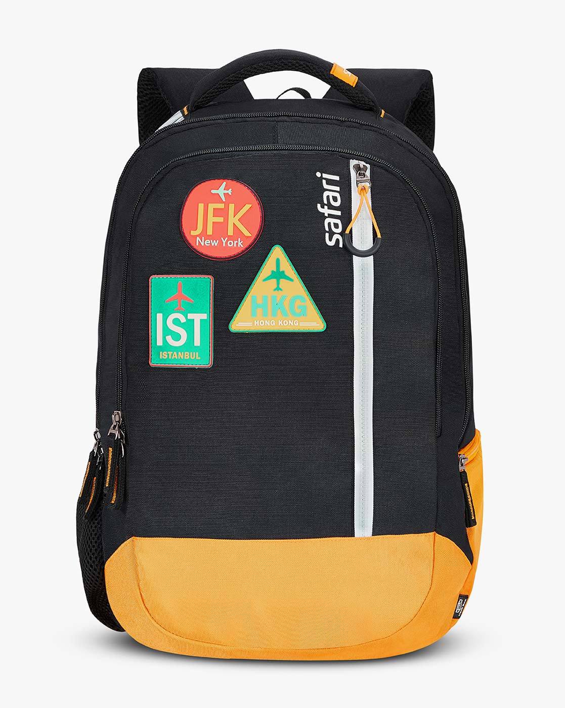 safari black backpack