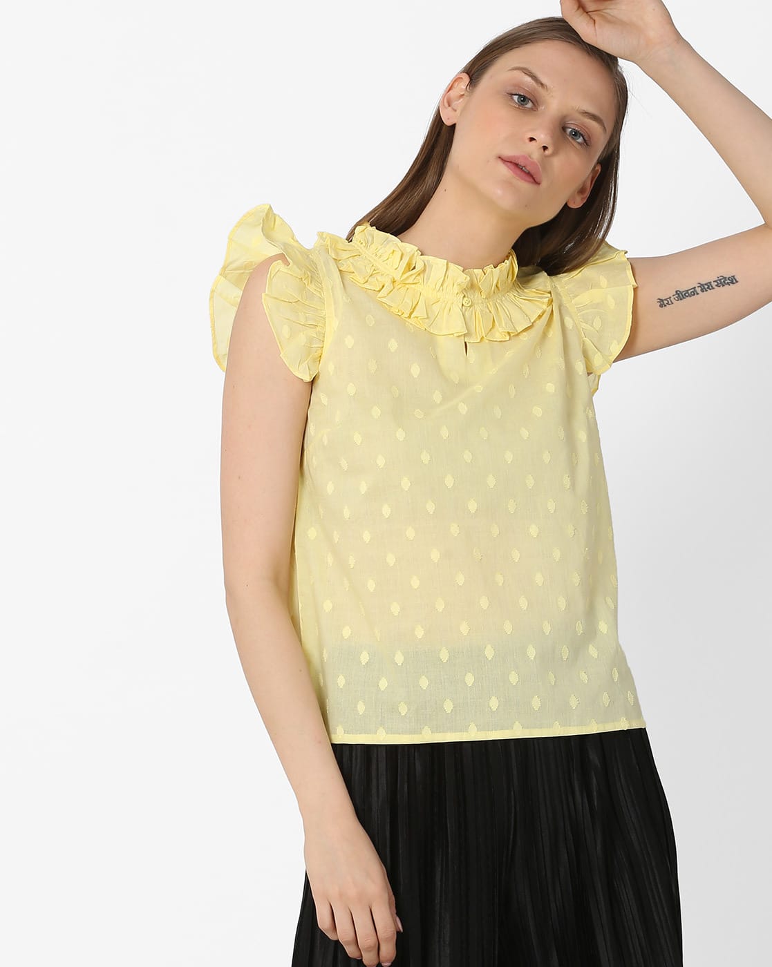 lemon yellow tops