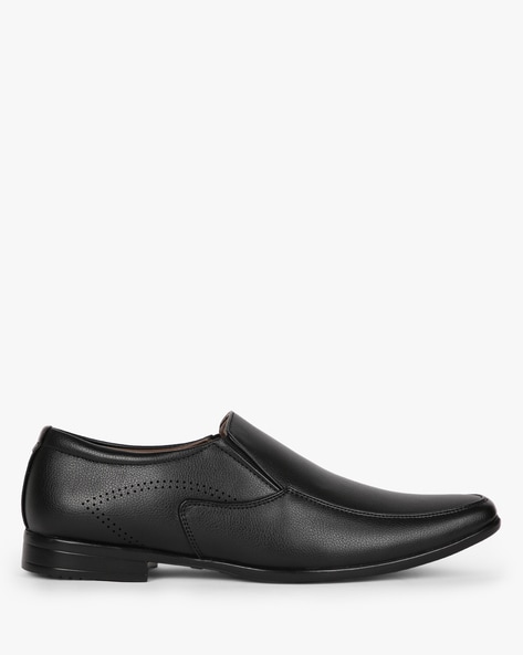 Escaro Textured Slip-On Formal Shoes