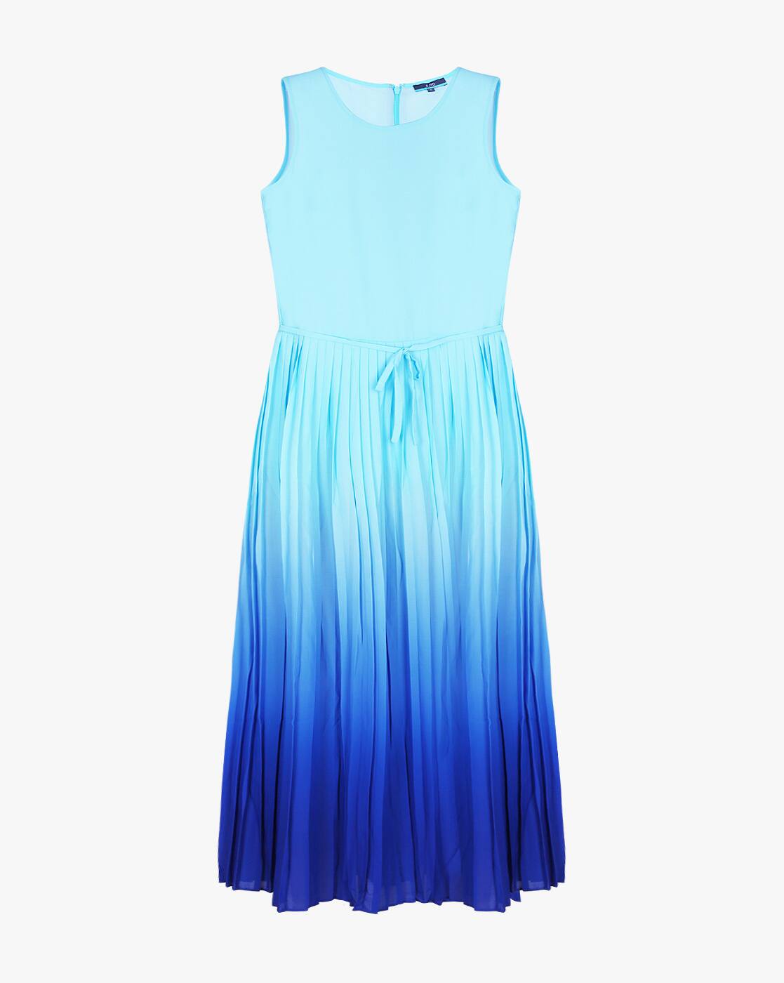 black and blue ombre dress