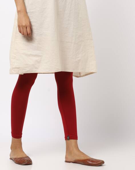Buy Black Leggings for Women by AVAASA 
