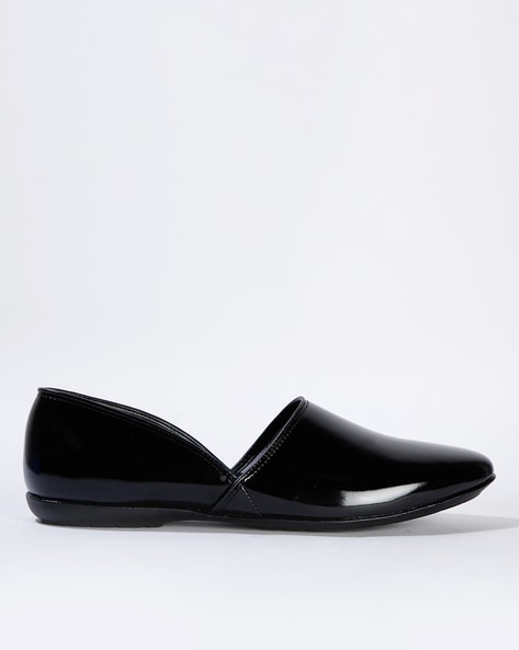 ajio black shoes