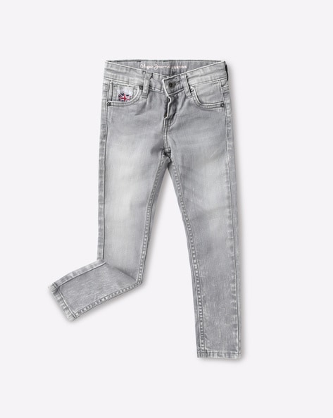 girls grey jeans