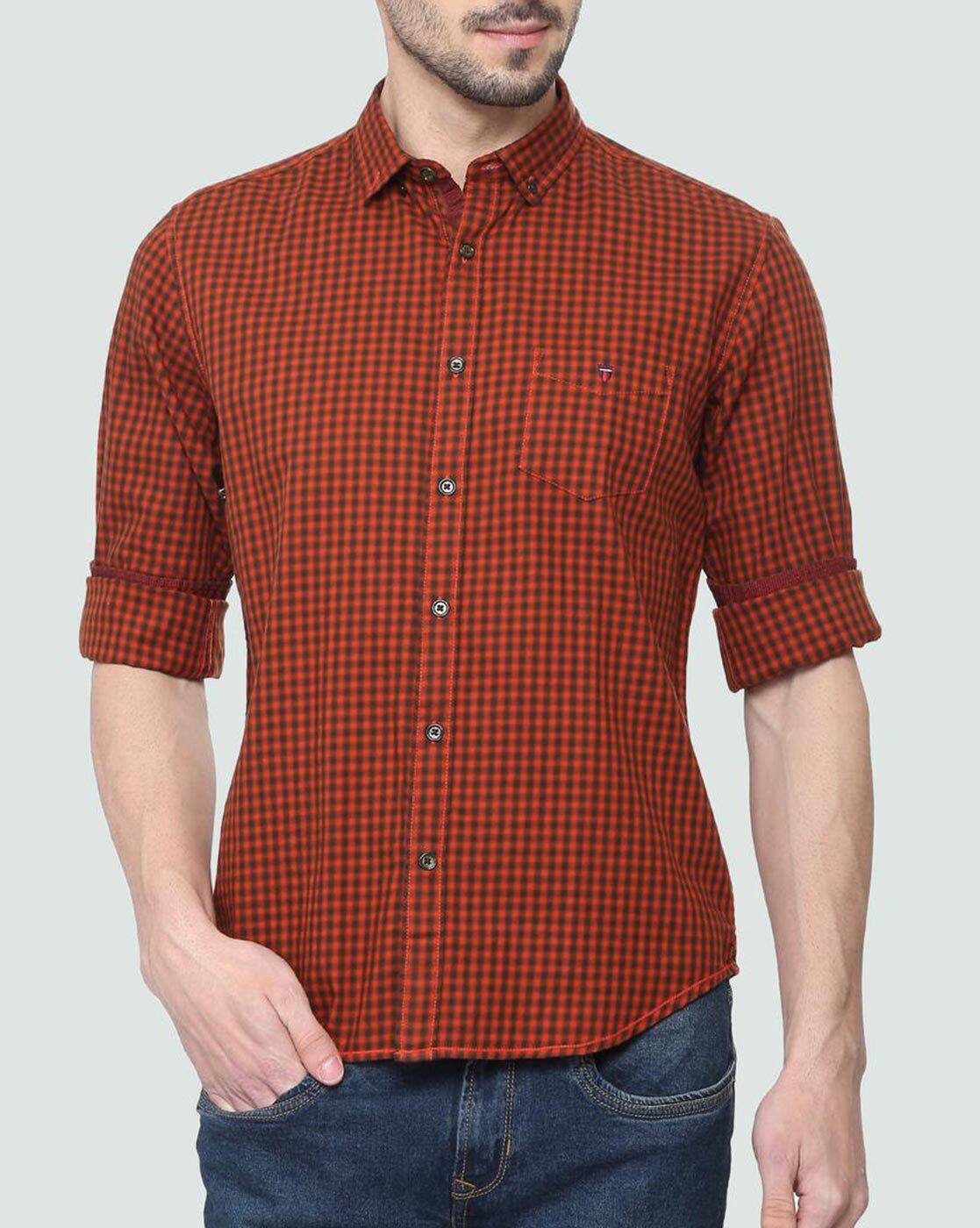 louis philippe slim fit shirts