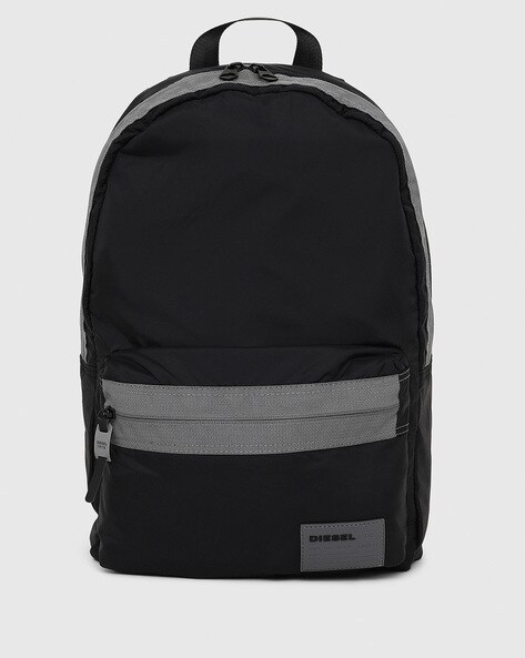 DISCOVER ME Colourblock Backpack with Zip Closure