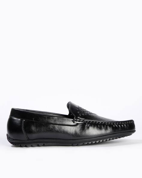 ajio black shoes
