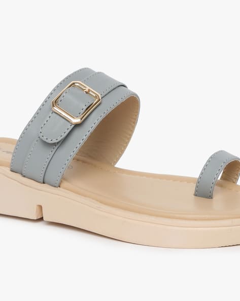 Toe-Ring Platform Sandals (Image - 1)