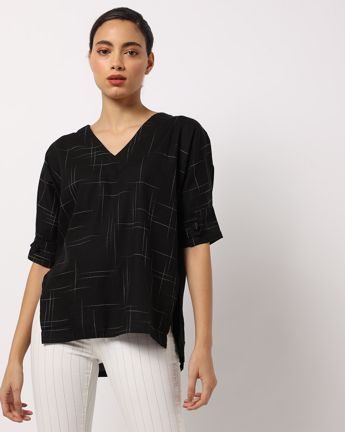 Buy Black Tops for Women by AND Online 
