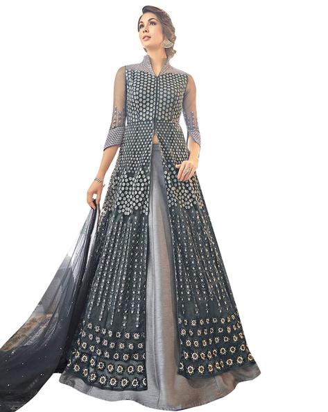ajio anarkali gown
