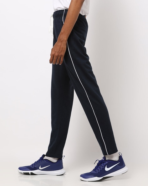 Track Pants with Piping