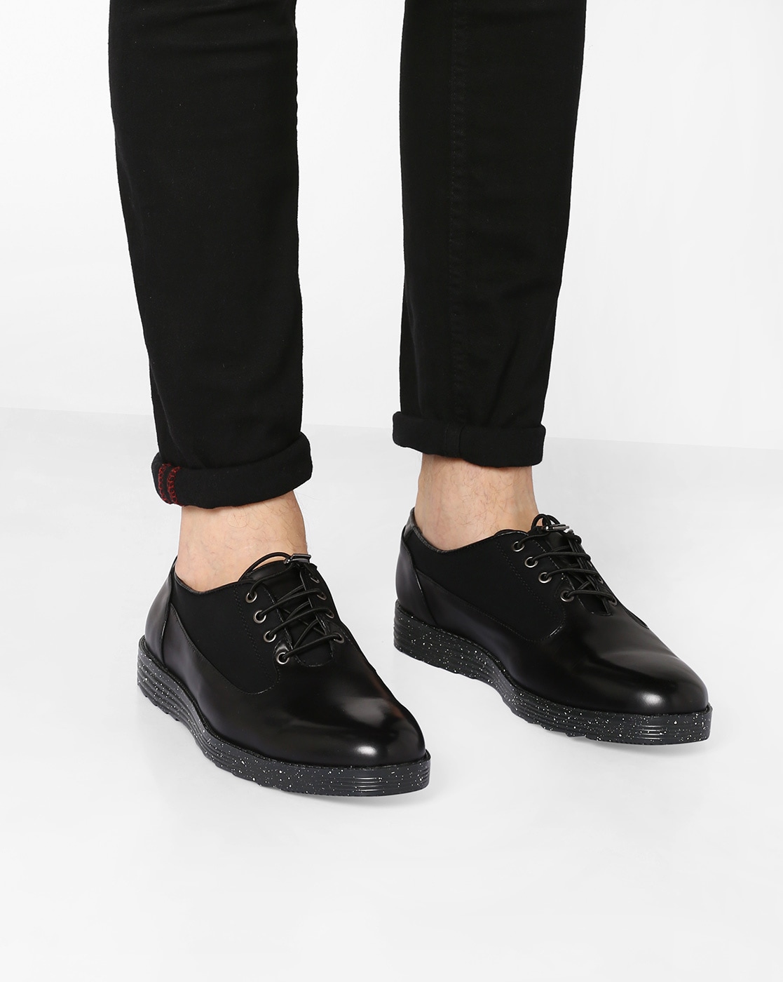 smart casual black trainers