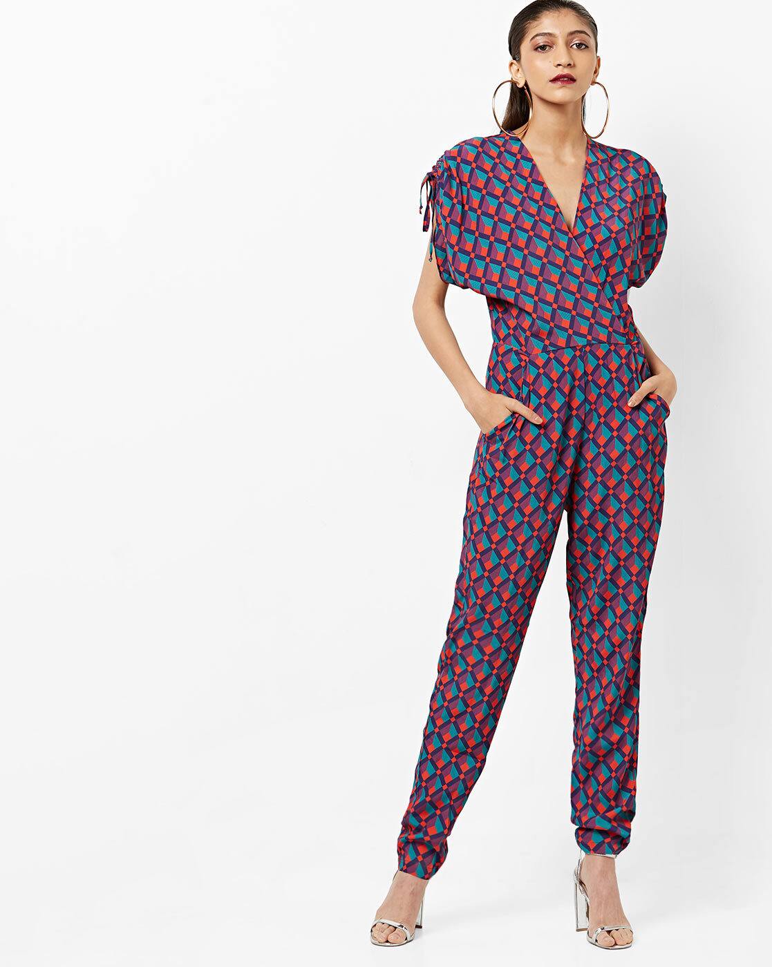 geometric jumpsuit