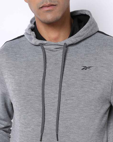 Hoodie with hot sale side stripes