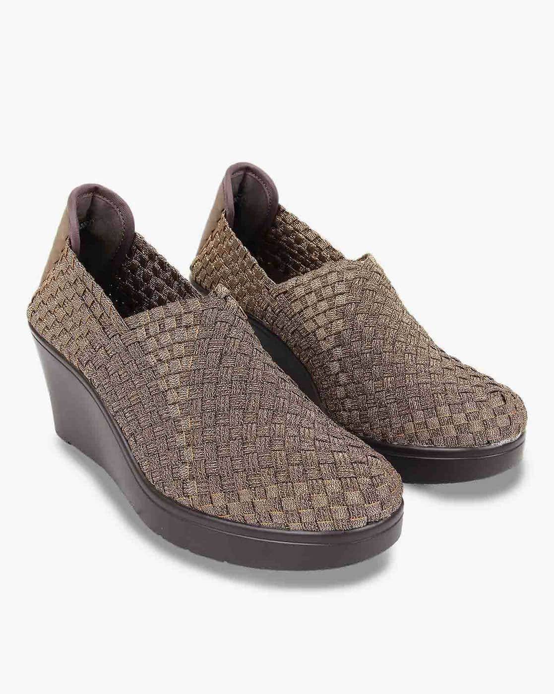 steve madden grey wedges