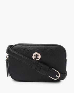 black tommy hilfiger fanny pack