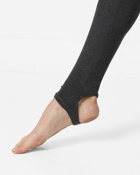 Mid-Rise Stirrup Leggings