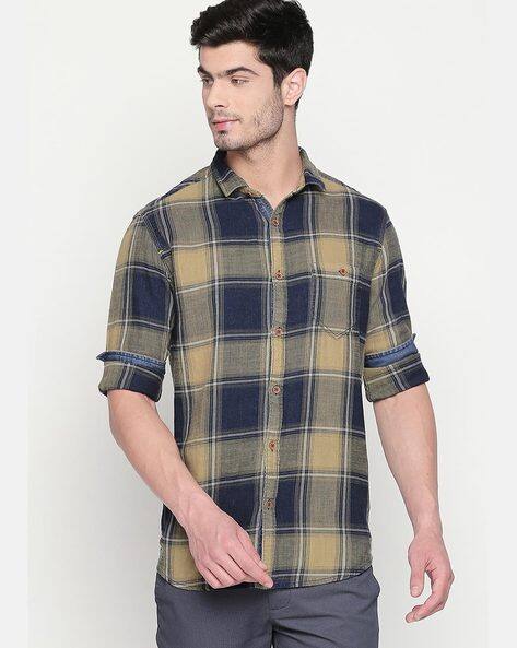 sf jeans by pantaloons men's shirt