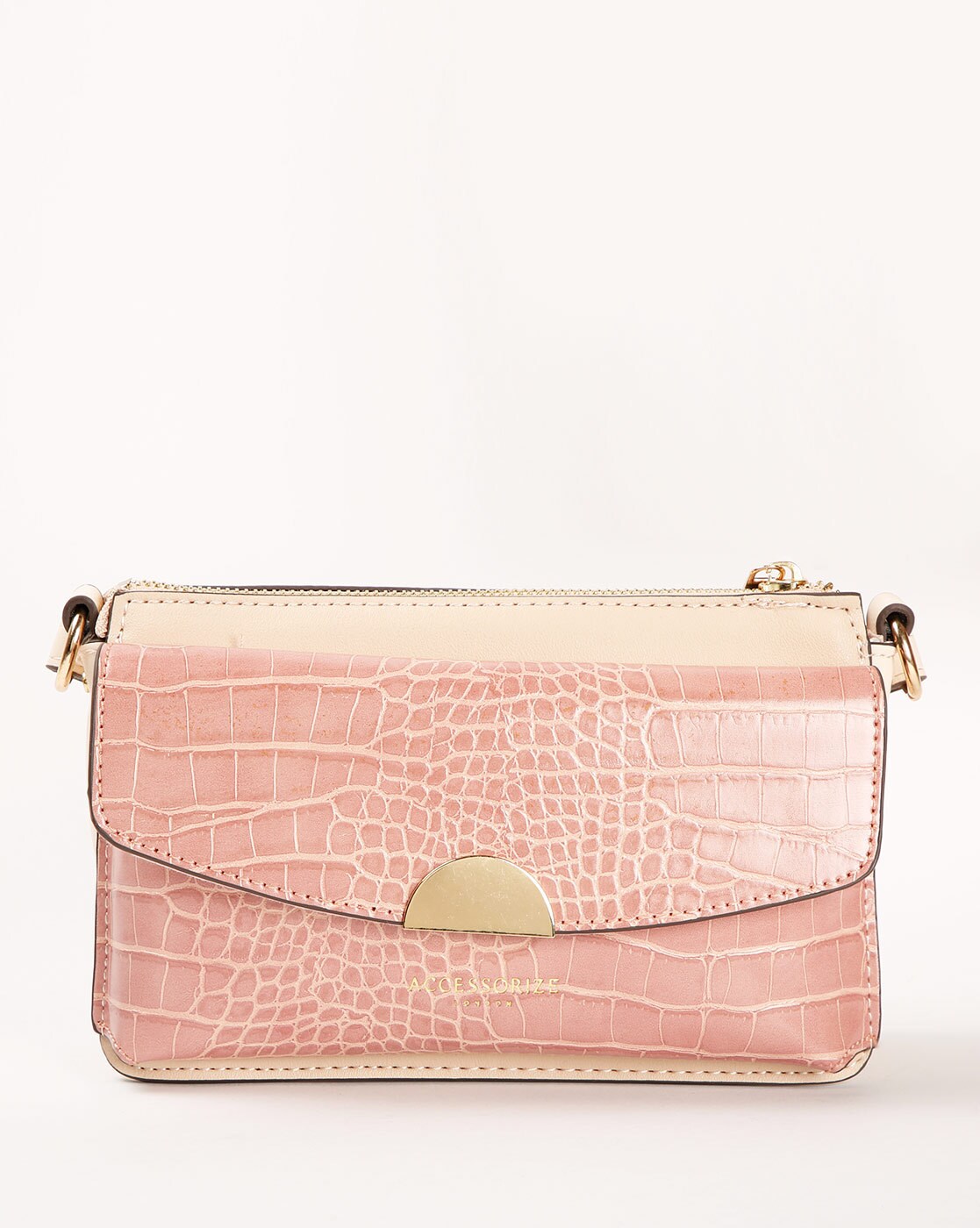 accessorize pink bag