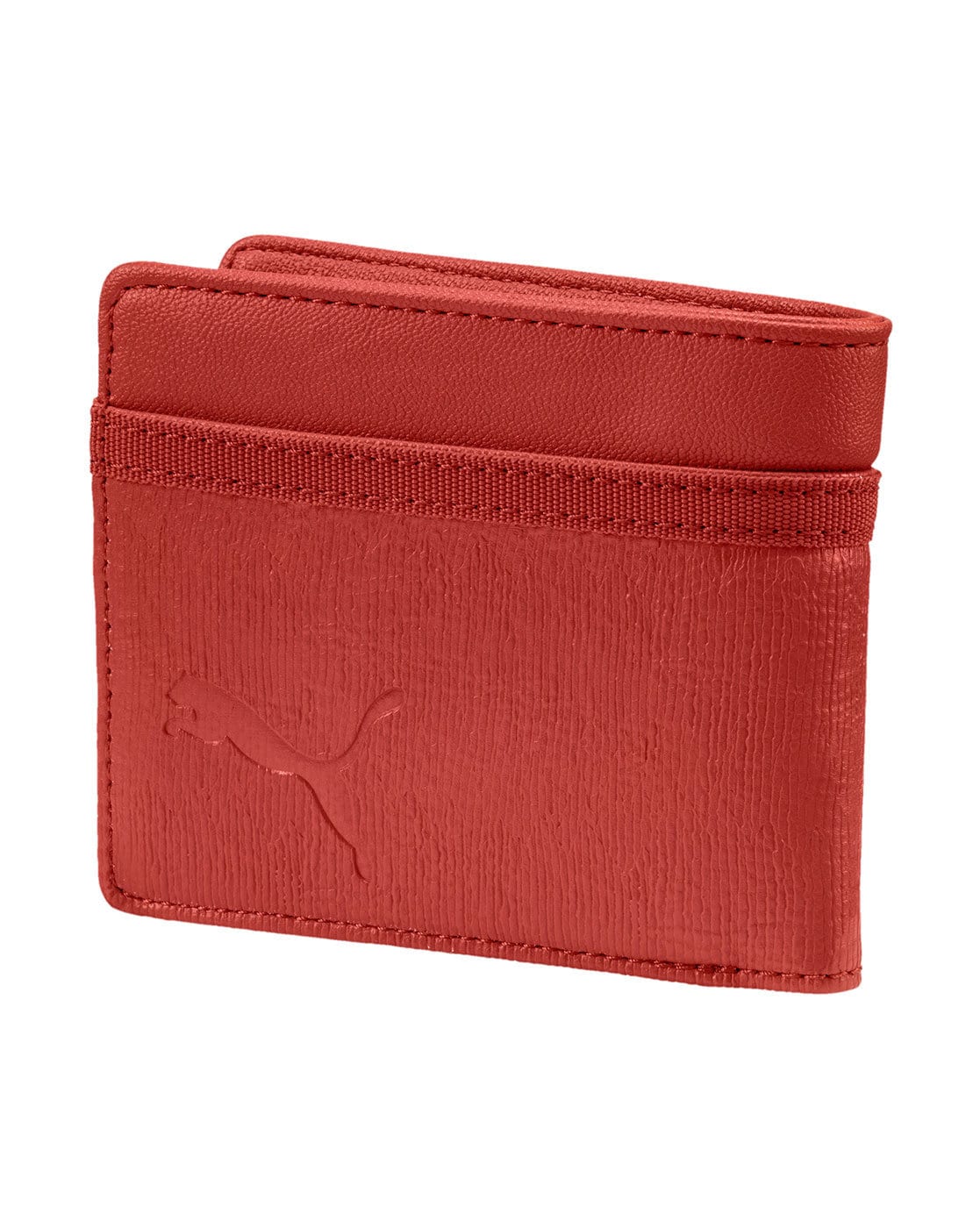 Authentic Puma Ferrari Red Bifold Genuine PU Leather Men Wallet 100% Brand  New | eBay