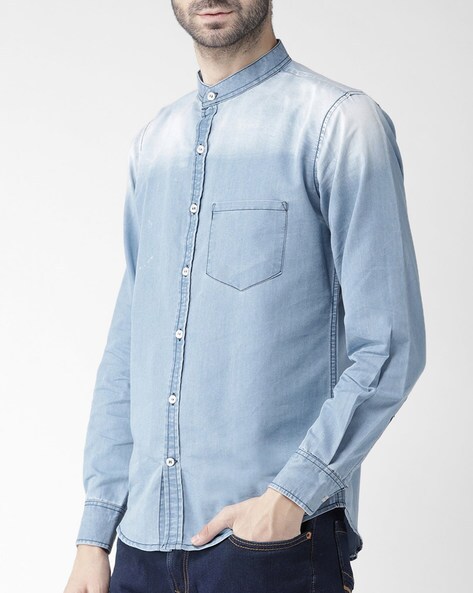 Buy Blue Shirts for Men by Hubberholme Online