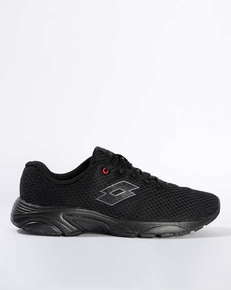 lotto black running shoes