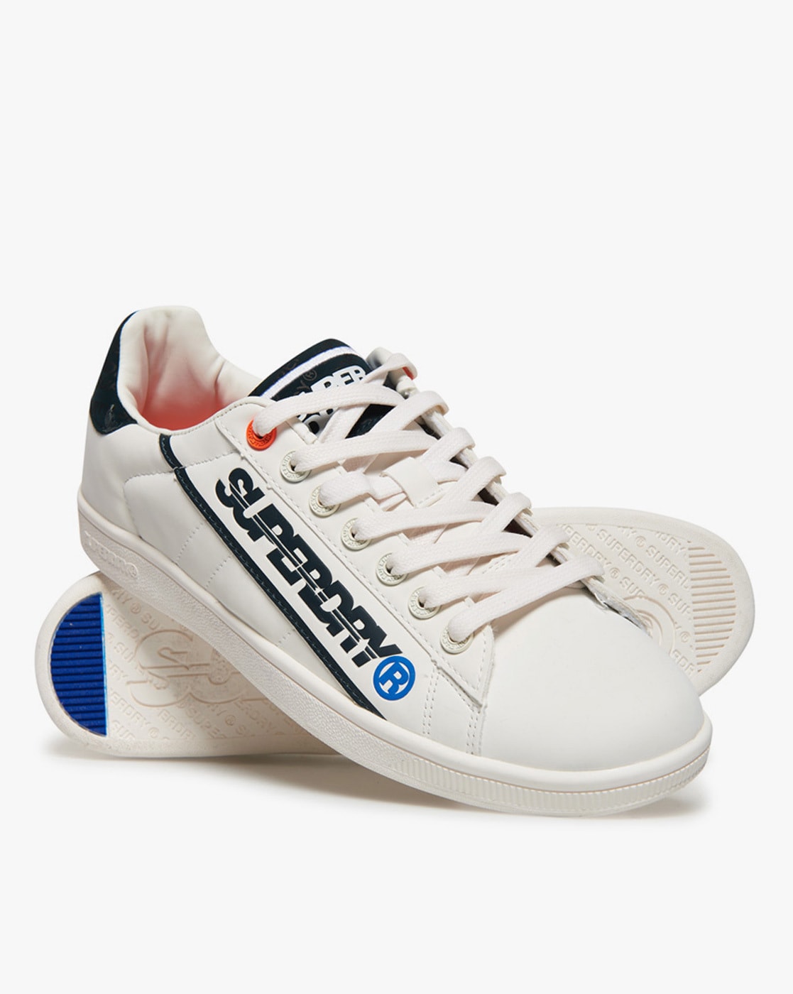 white superdry shoes