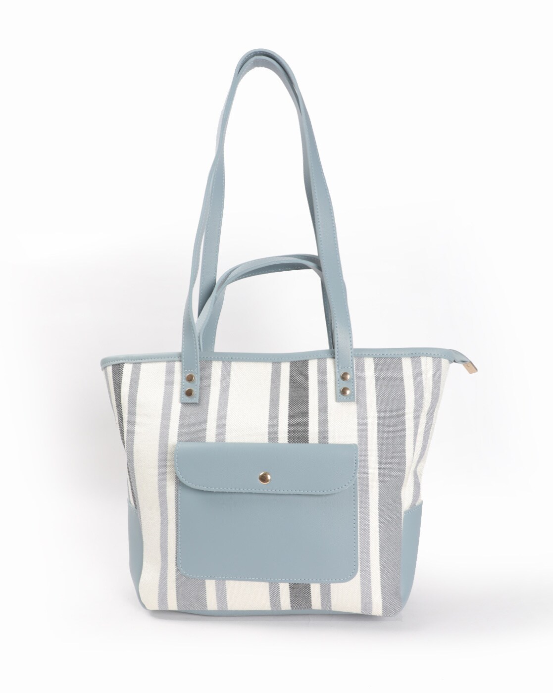 striped tote handbags