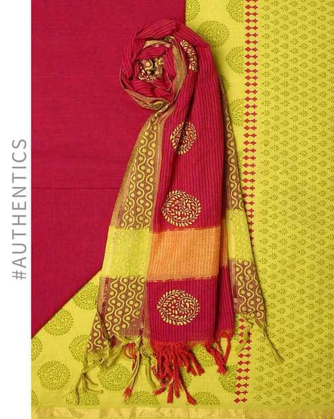 ajio churidar materials