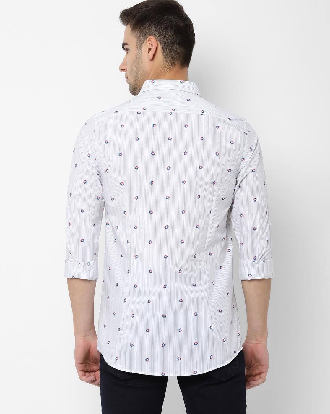 allen solly printed shirts