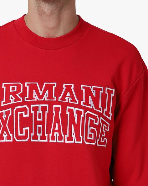 Armani exchange hot sale red sweater