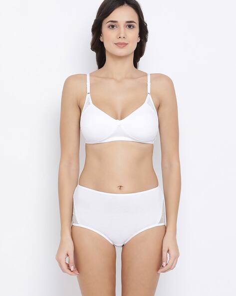 clovia padded bra panty set