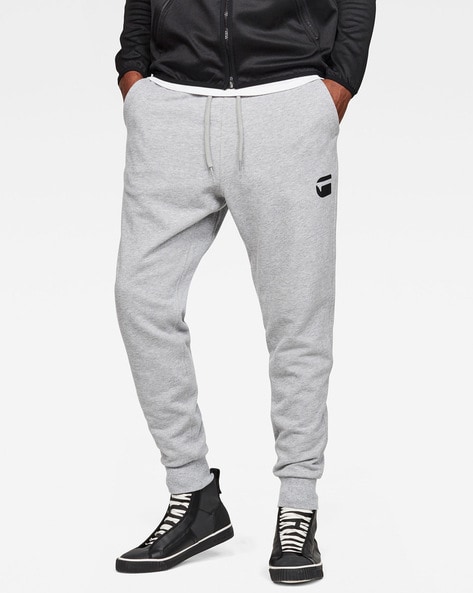 Grey Track Pants for Men by G STAR RAW 