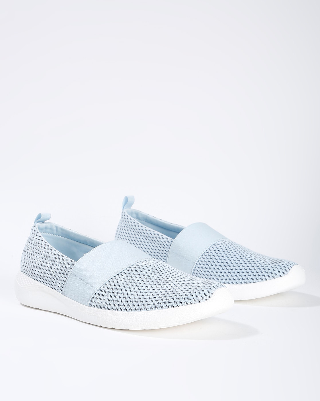 crocs mesh slip on shoe