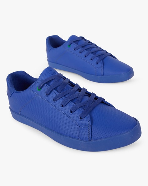 PU Color Block Sneakers - Black | Benetton