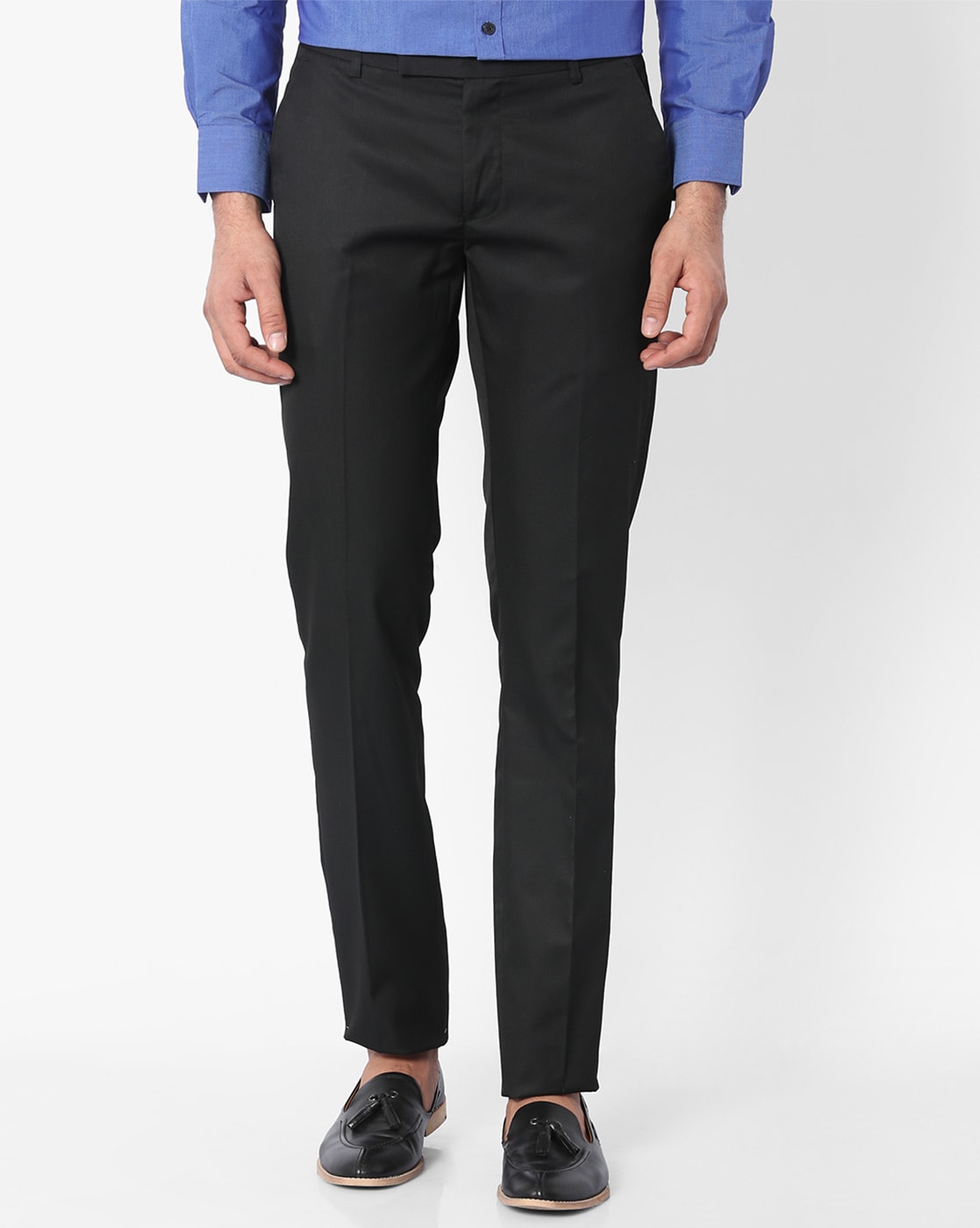 Buy Turquoise Trousers & Pants for Men by Kabaat Online | Ajio.com