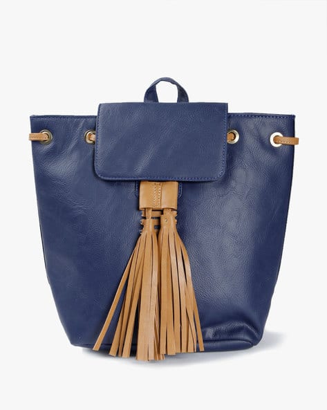 backpack with drawstring closure