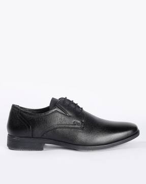 lee cooper black leather shoes