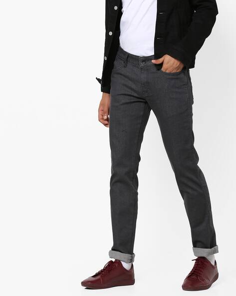 mens grey wrangler jeans