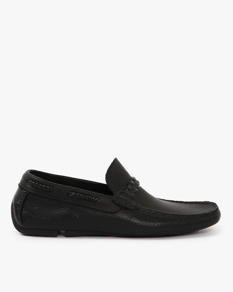 Brodie Loafers with Braided Accent