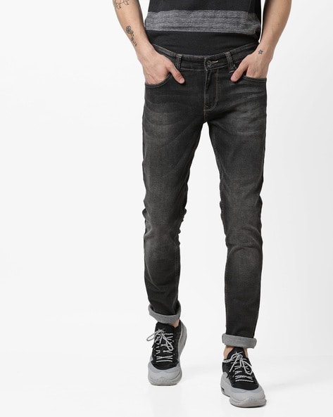spykar black jeans