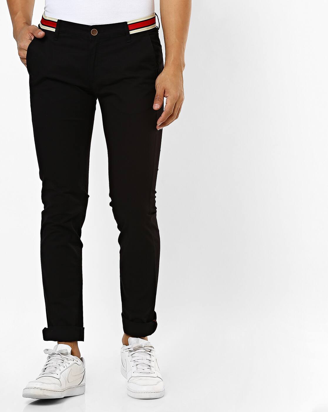 jet black chinos