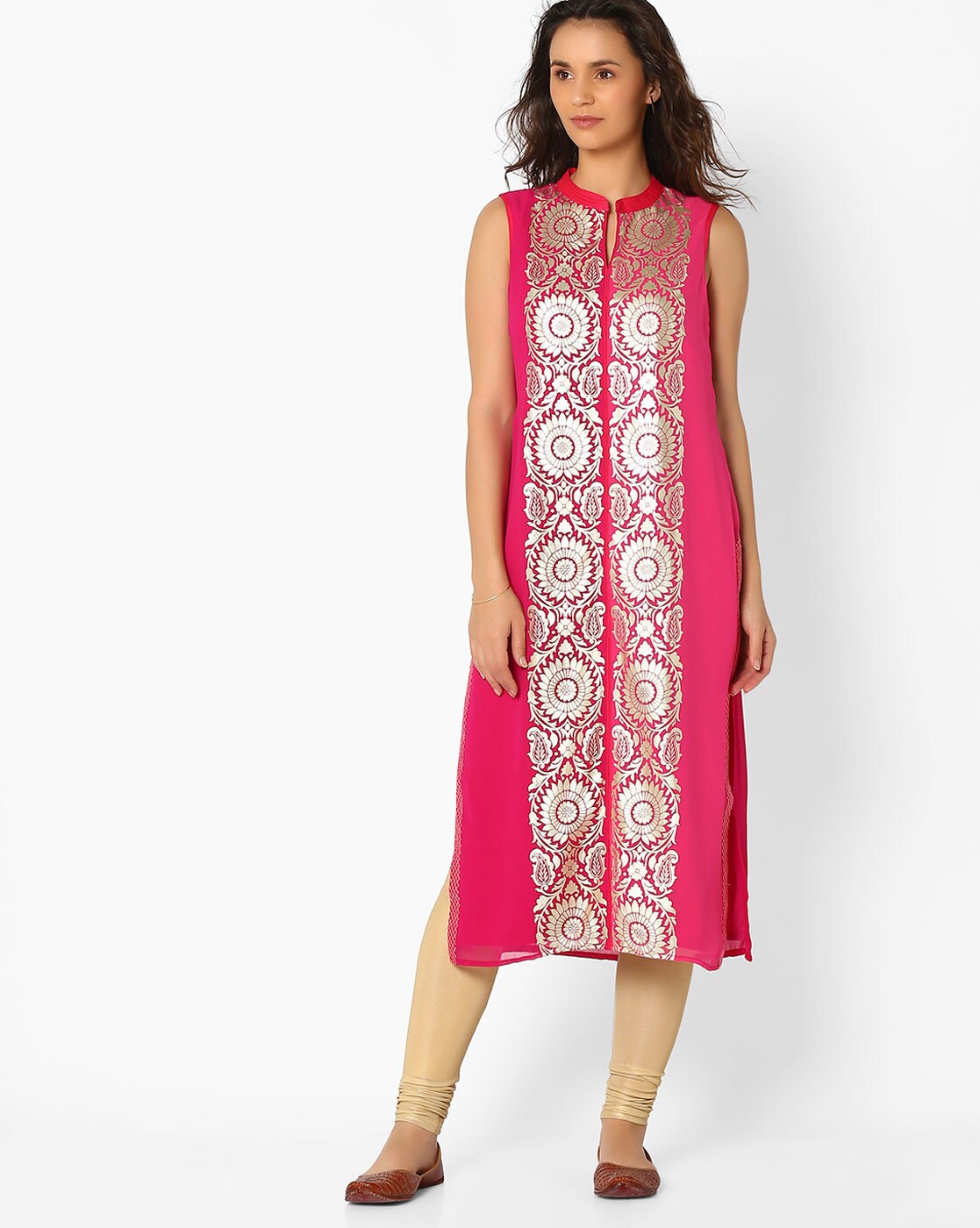 Buy Pink Kurtas for Women by Rangmanch by Pantaloons Online