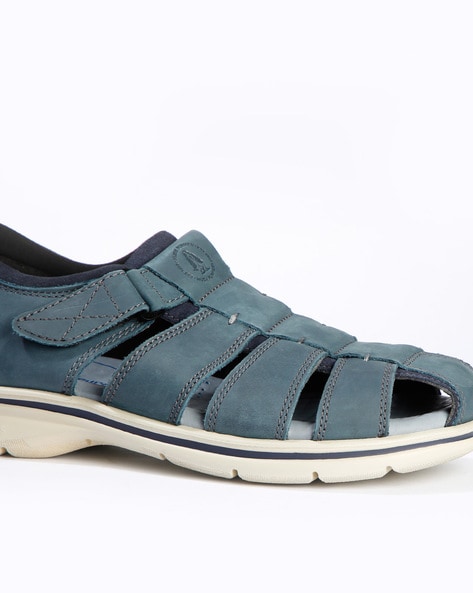 hush puppies blue sandals