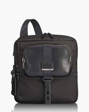 バッグ TUMI ALPHA BRAVO ARNOLD LEATHER ZIP FLAP Buy TUMI Alpha Bravo Arnold Zip Flap Crossbody | Black Color Men