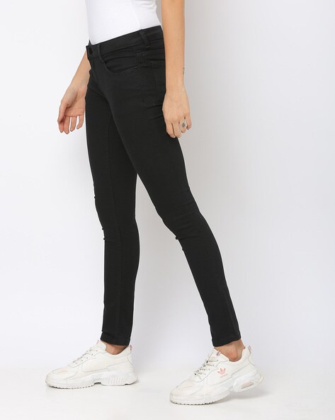 Buy Black Jeans & Jeggings for Women by DNMX Online | Ajio.com